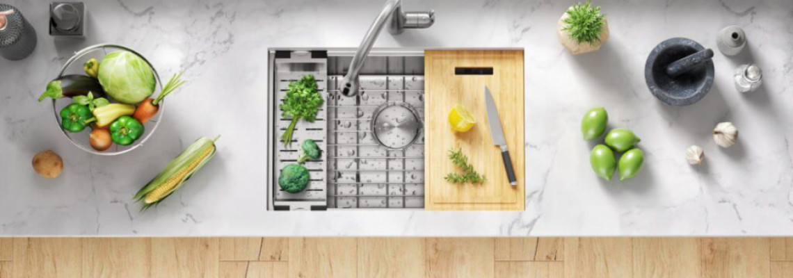 Виды современных кухонных моек